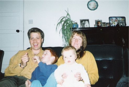 Jane, Kenny, Lincs and Izzi (Apr 92)